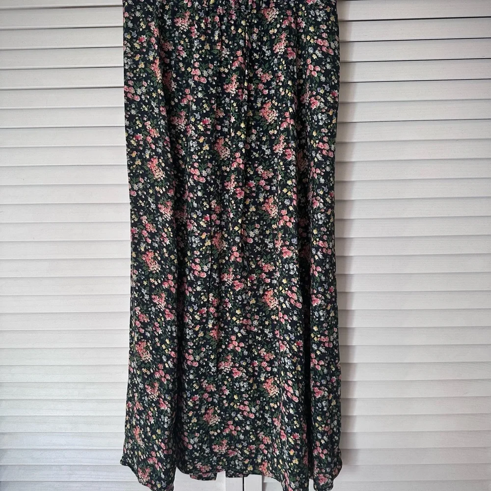Sezane Ralph Skirt in Navy Garden XS (Fr 34 / US 2) - Picture 3 of 6